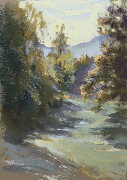 judith carducci pastel landscape france